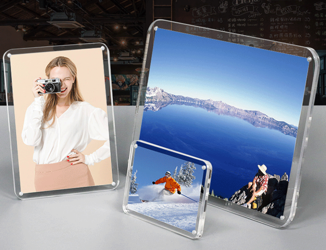 Acrylic Picture Frame with Stand